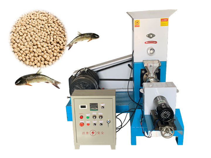 Dry type fish feed extruder丨fish feed pelleting machine