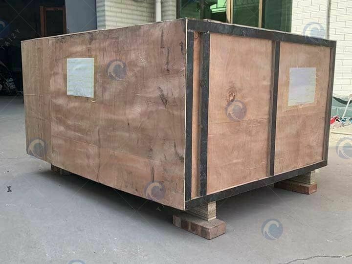 Wooden case packing of the fish feed pelleting machine