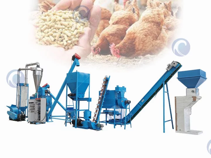 Pellet production line