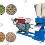 the finished products of feed pellet making machine
