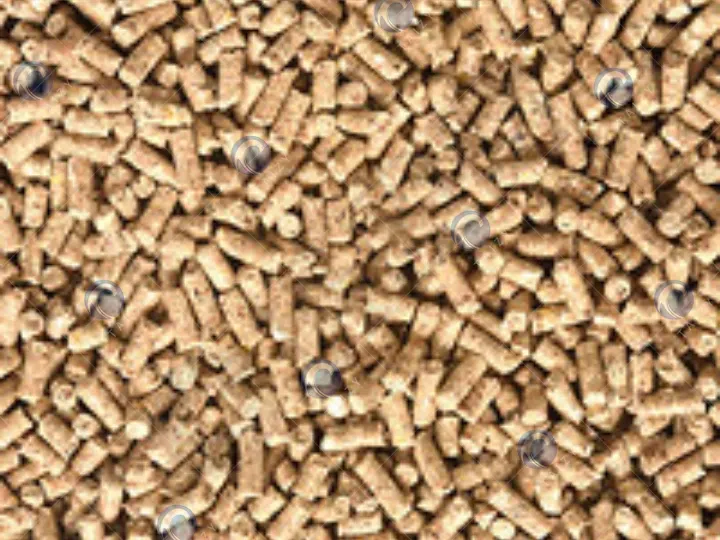 Chicken Feed Pellet Making Machine 11 Finished product of chicken feed pellet mill