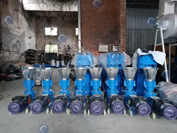 Feed Pellet Making Machine Exported To Martinique For Poultry Feed Production 4 Feed pellet mill machine