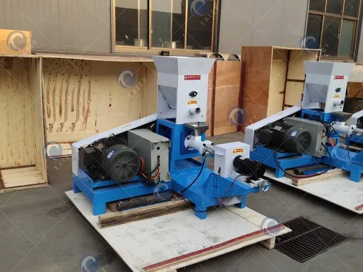 Máquina de pellets de alimentos para peixes