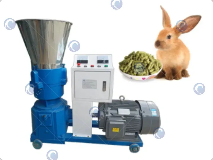 Rabbit feed pellet making machine
